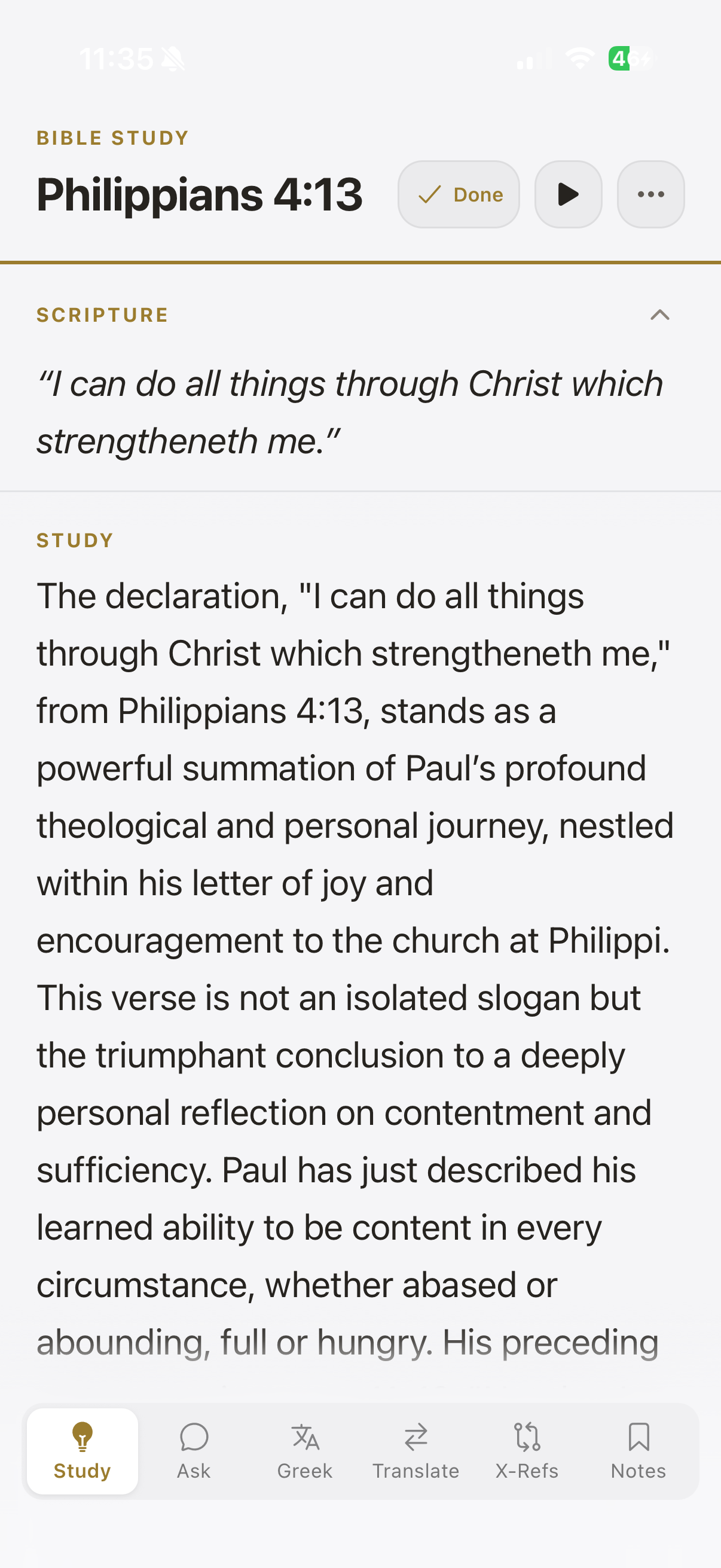 Trinity Bible deep study tools