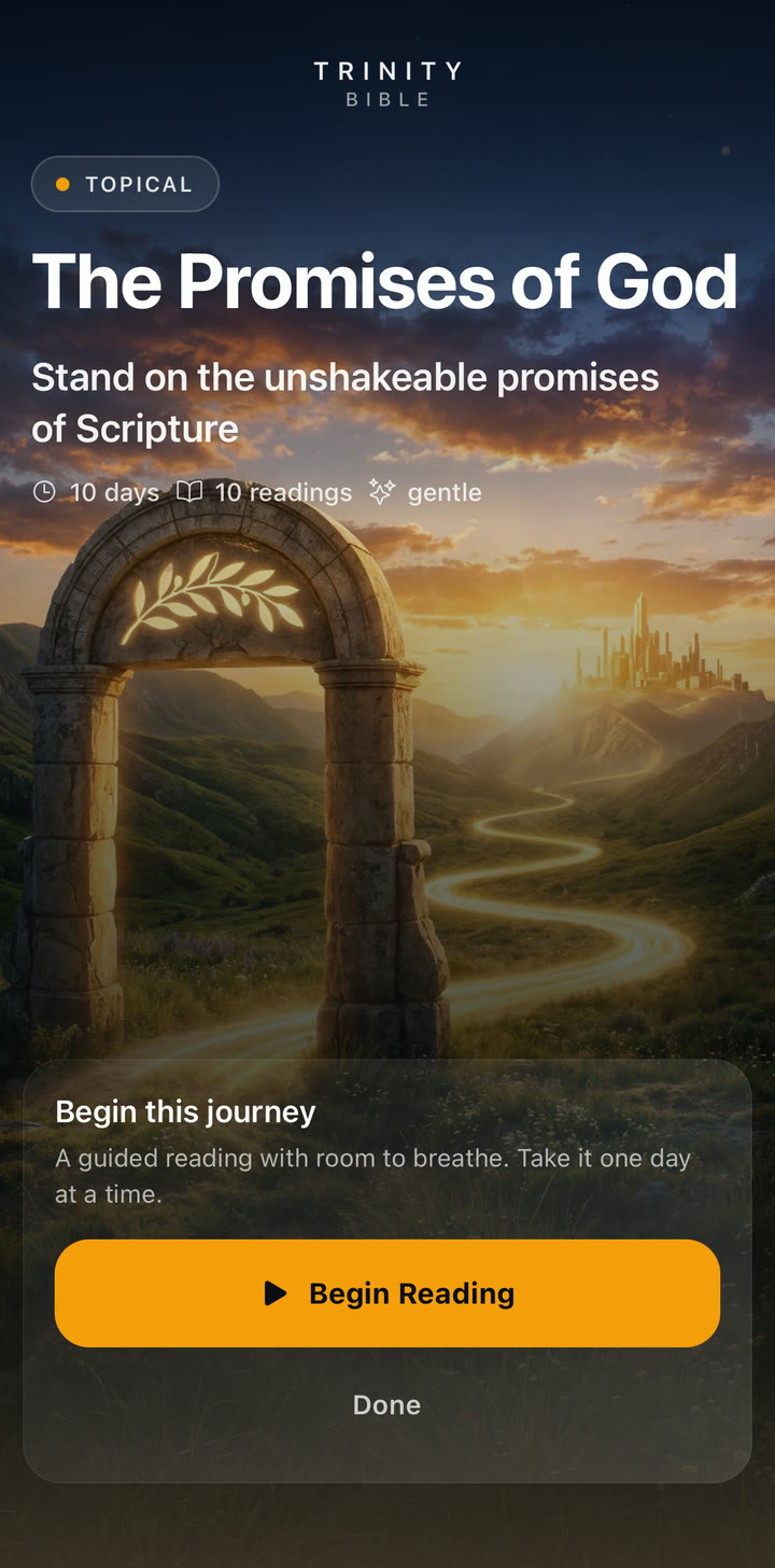 The Promises of God reading plan